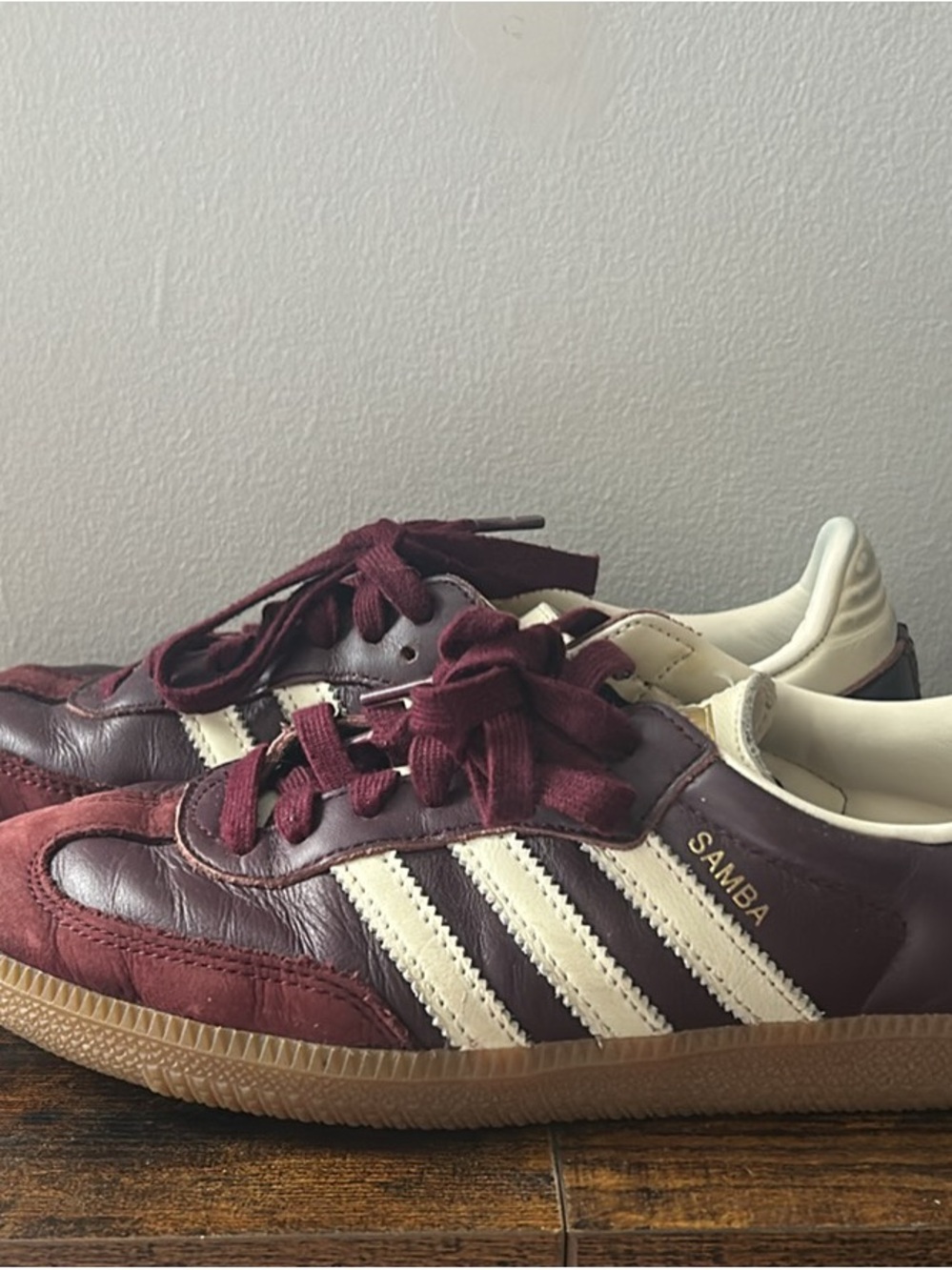 Adidas Samba Maroon Sneakers